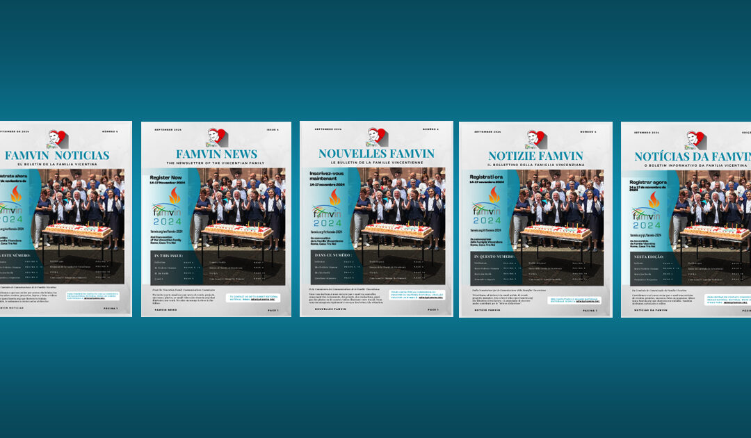 Fourth Issue of Famvin Newsletter Is Now Available!